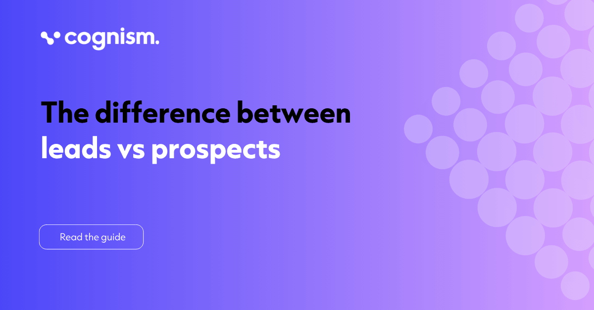 What’s the Difference Between a Lead vs a Prospect?