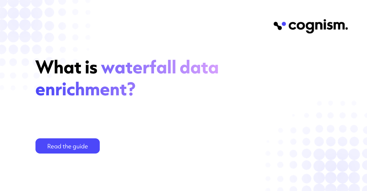 Waterfall Data Enrichment: Pros & Cons [2026]