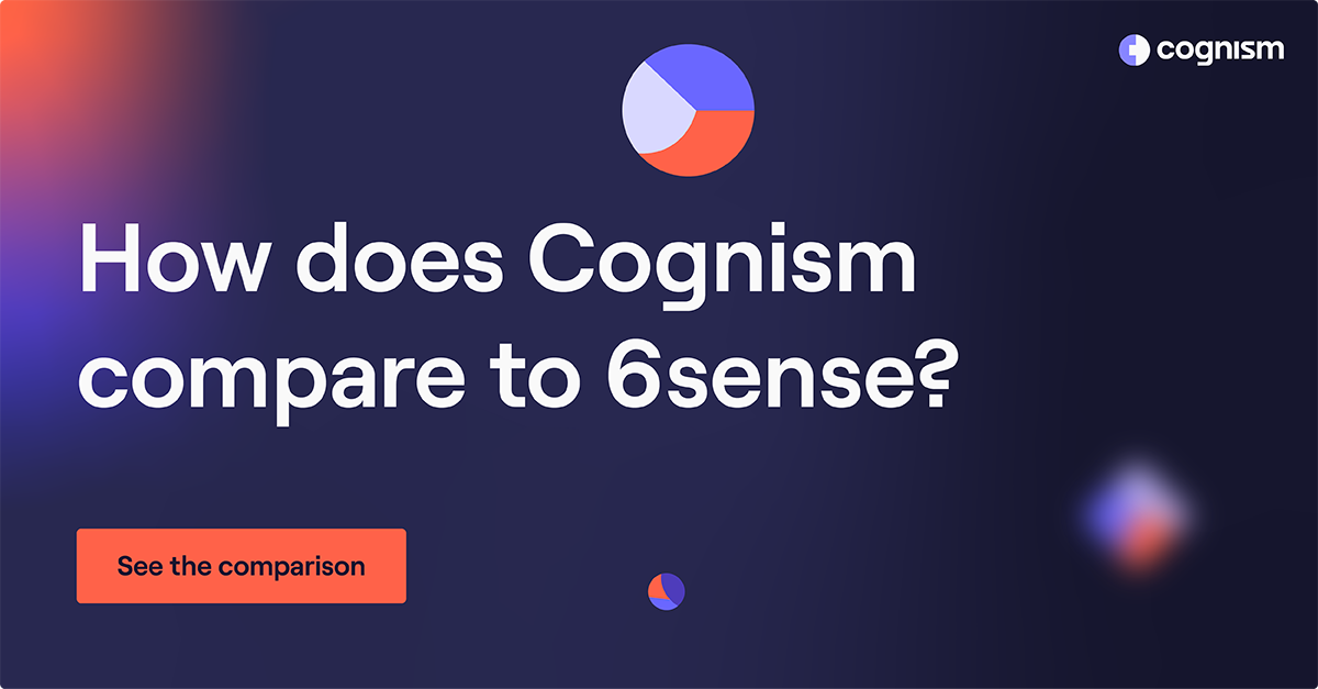 Comparing Cognism vs 6sense 