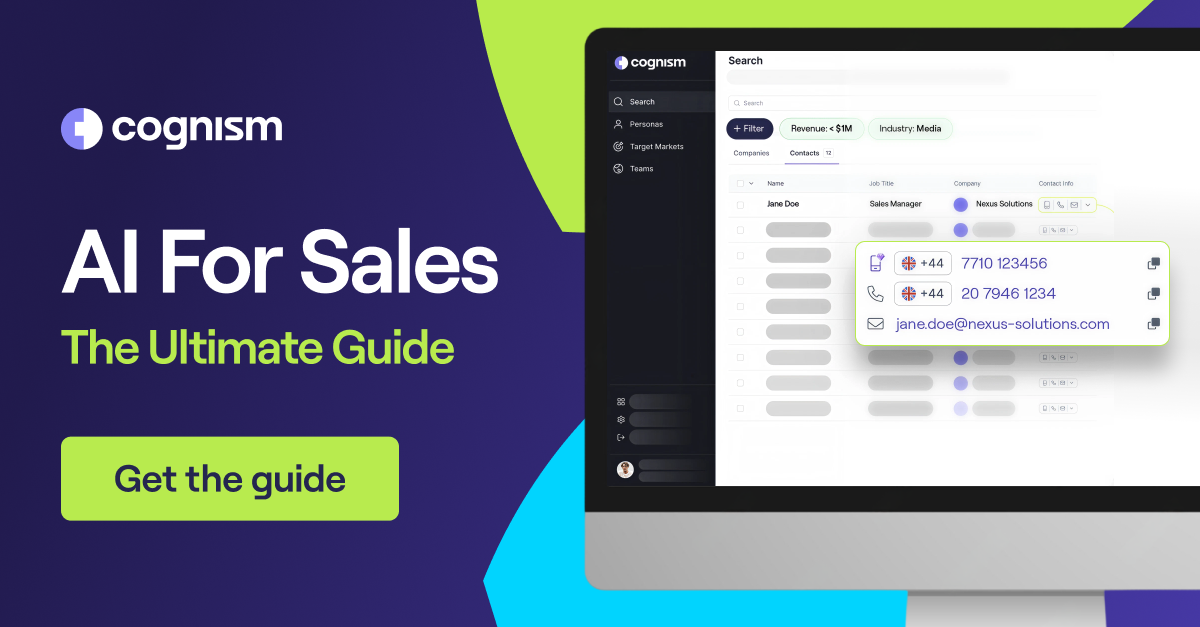 AI for sales
