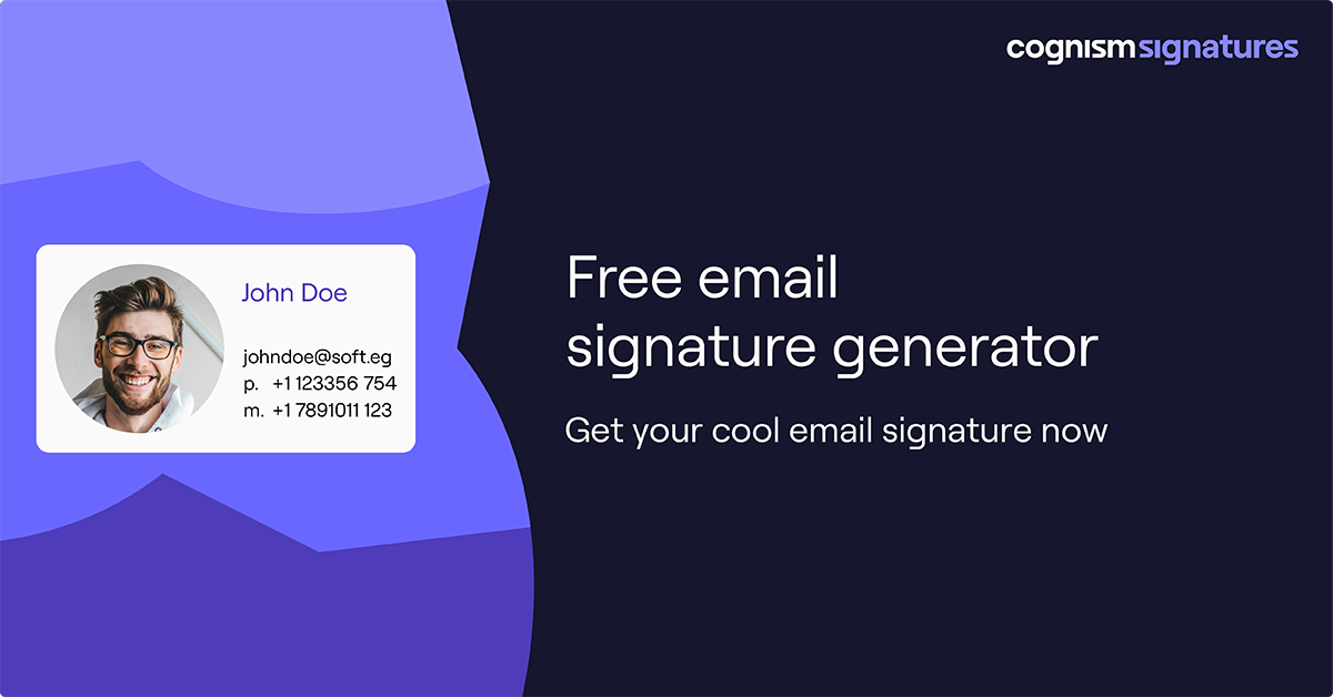 Designing a cool email signature: your ultimate guide Designing a cool email signature: your ultimate guide