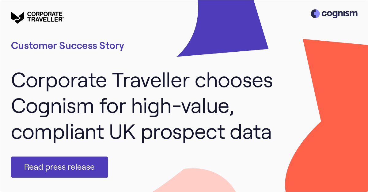 Corporate Traveller Chooses Cognism for High-Value, Compliant UK Prospect Data