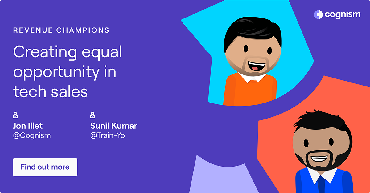 Creating Equal Opportunity in Tech Sales Creating Equal Opportunity in Tech Sales