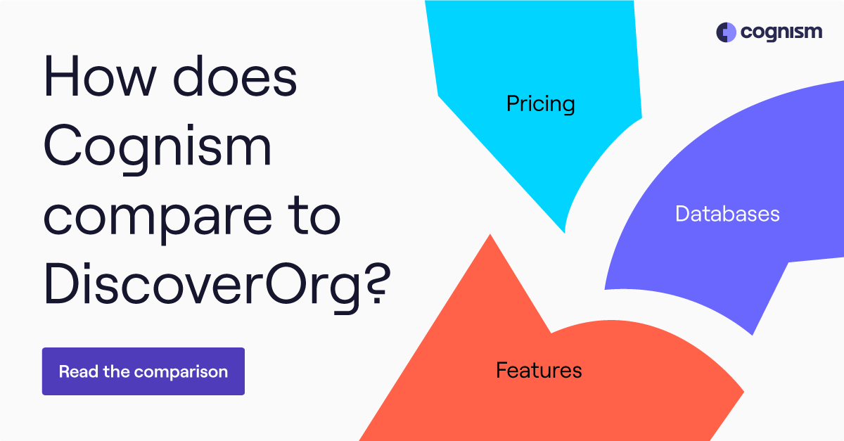 Cognism vs. DiscoverOrg