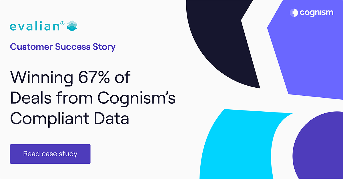 Winning 67% of Deals Using Cognism’s Compliant Data