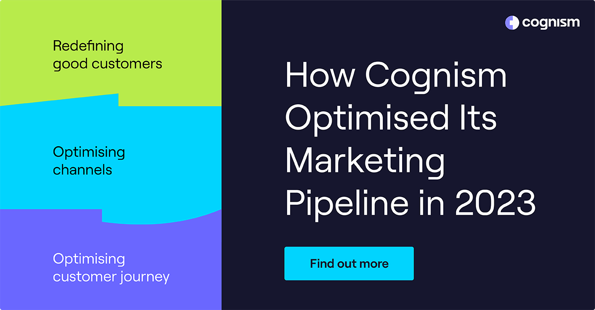 How Cognism Optimised Its Marketing Pipeline in 2023