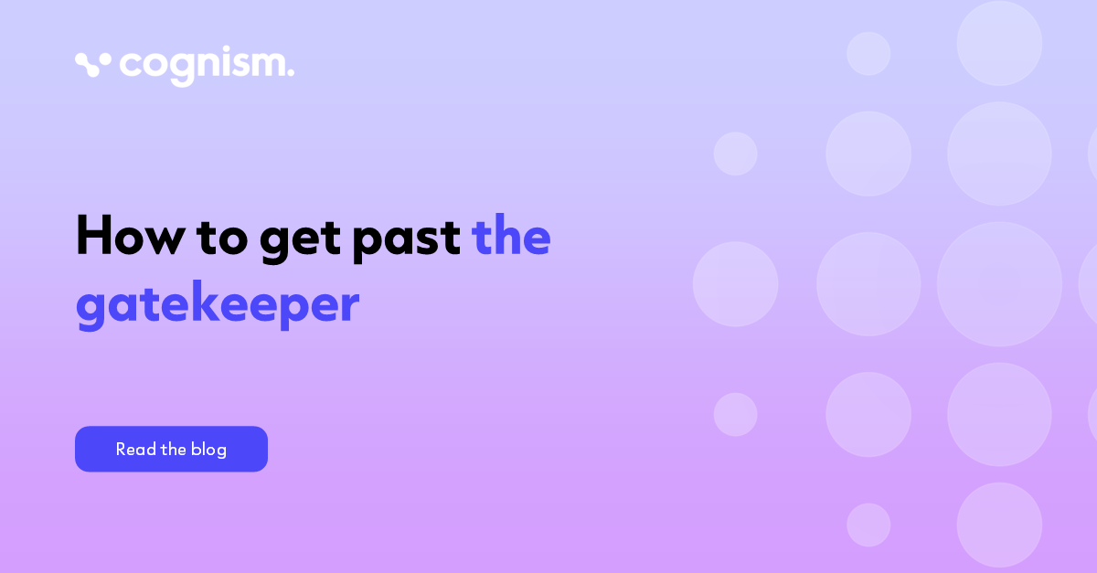 10+ Tips to Get Past the Gatekeeper in Sales [+Scripts]
