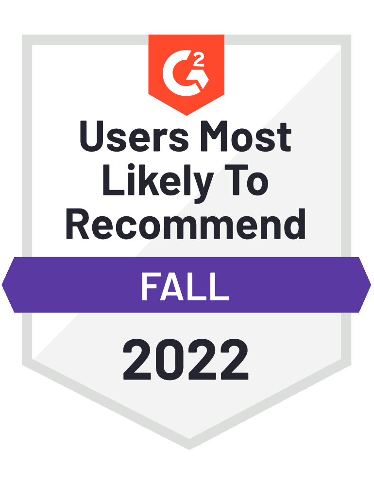 Users most likely to recommend - Fall 2022