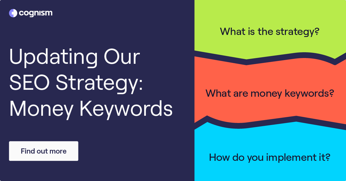 Updating Our SEO Strategy: Money Keywords