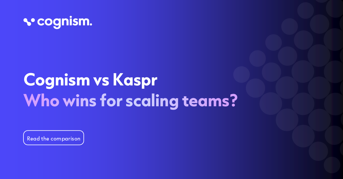 Comparing Cognism to Kaspr