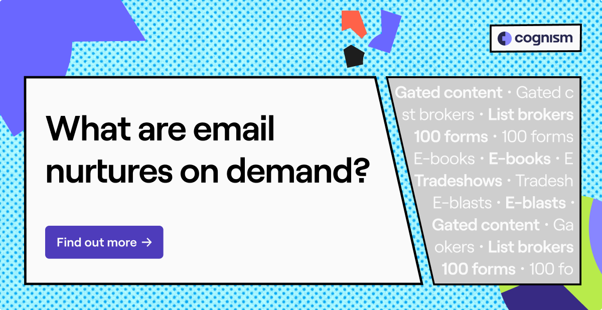 What are email nurtures on demand?