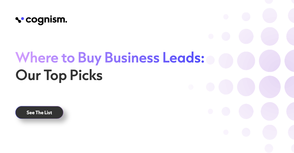 Buy Business Leads: 18 Places to Find Them in 2026