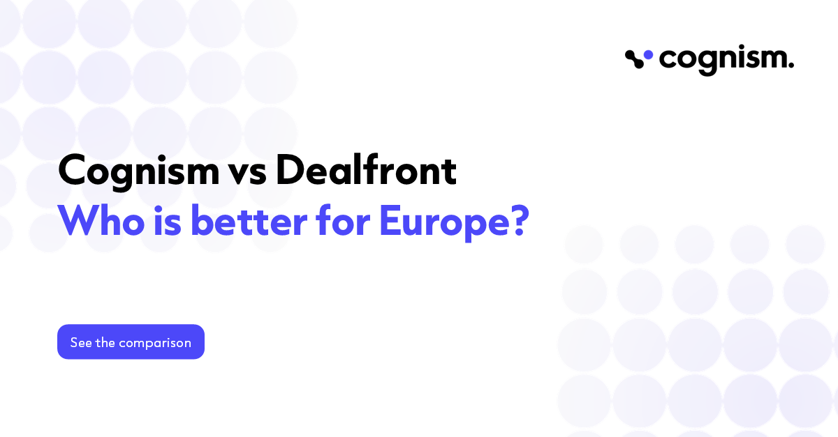Comparing Cognism vs Dealfront