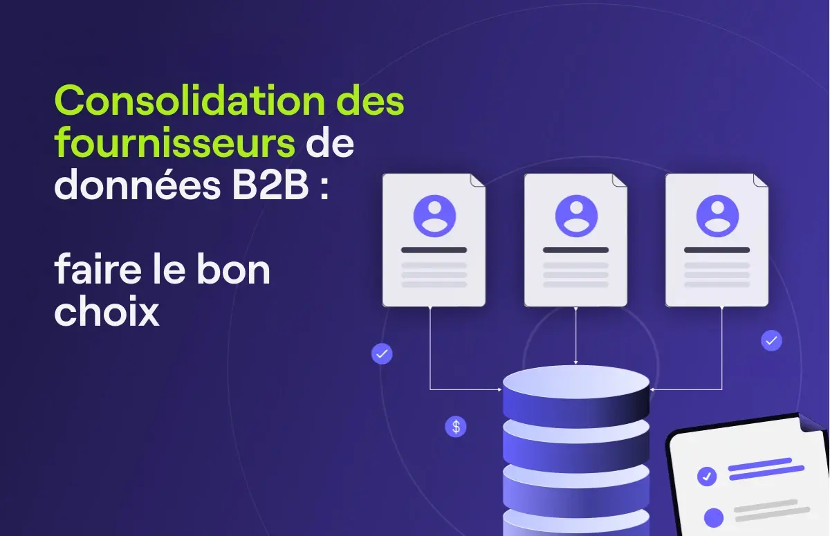 Consolidation des fournisseurs de données : faire le bon choix