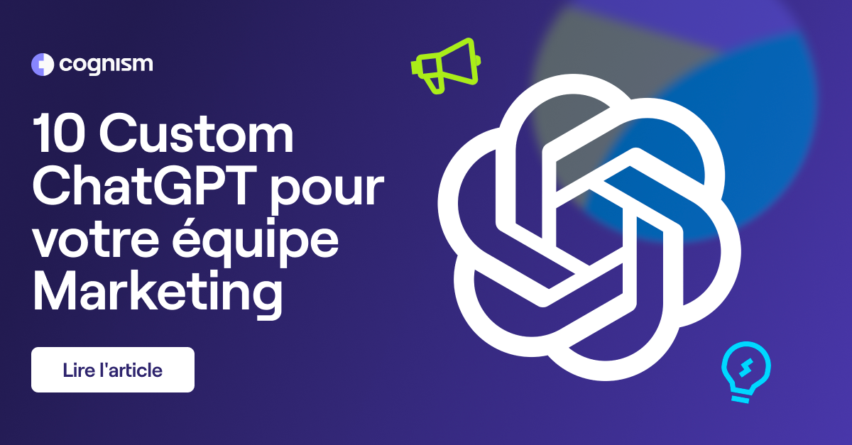 10 Custom ChatGPT pour votre équipe marketing B2B