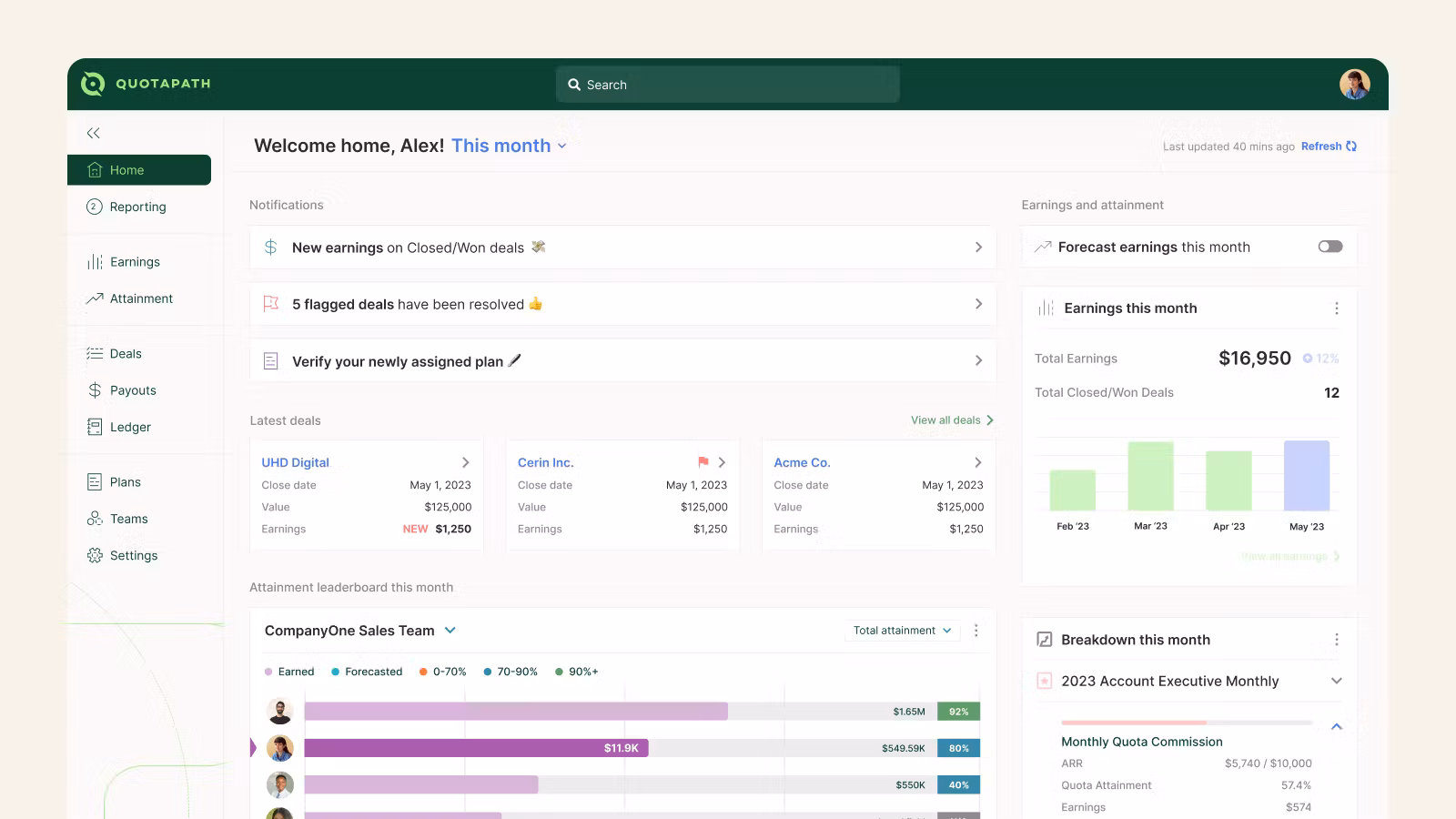 Sales planning tools