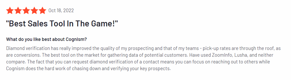 review diamond data-1
