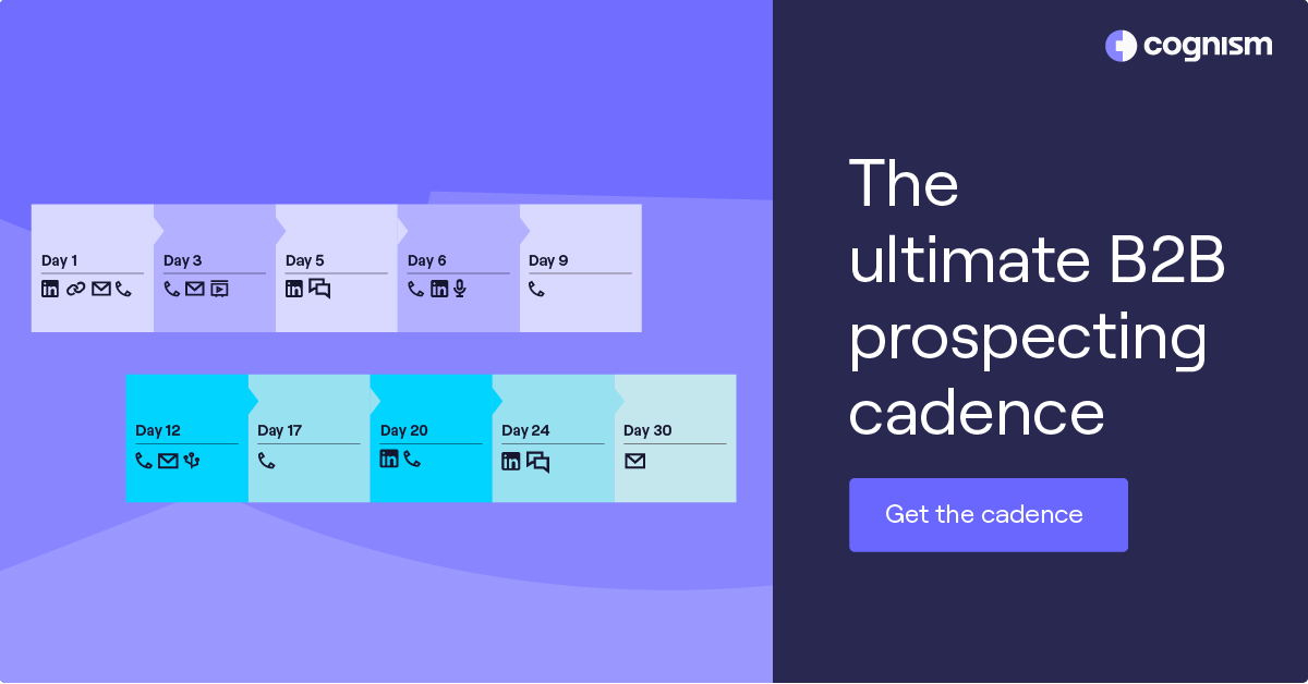 B2B Prospecting Cadence: Book Meetings With Leads in 30 Days